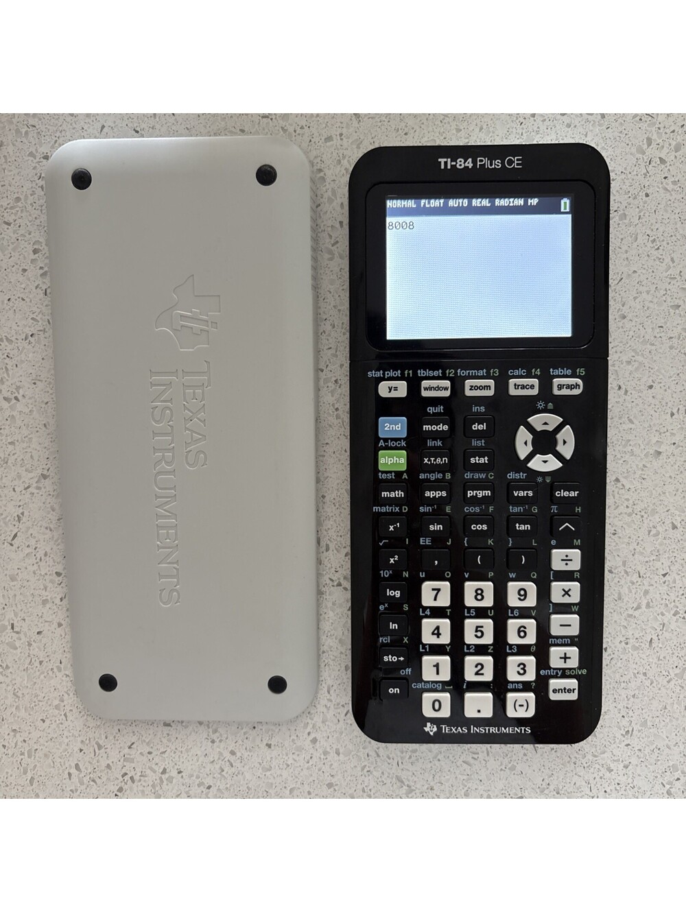 Texas Instruments TI-84 Plus CE Graphing Calculator Works Tested PERFECT